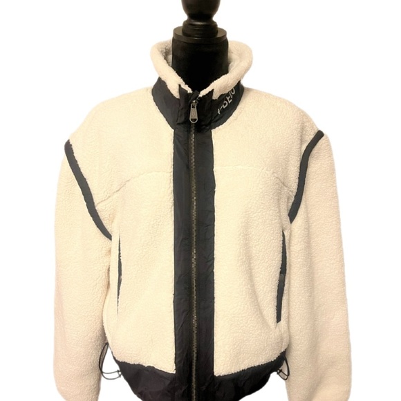 NWT FP Movement Courtside Fleece Teddy Jacket- Medium - Picture 2 of 6